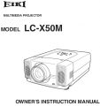Icon of LC-X50M Owners Manual